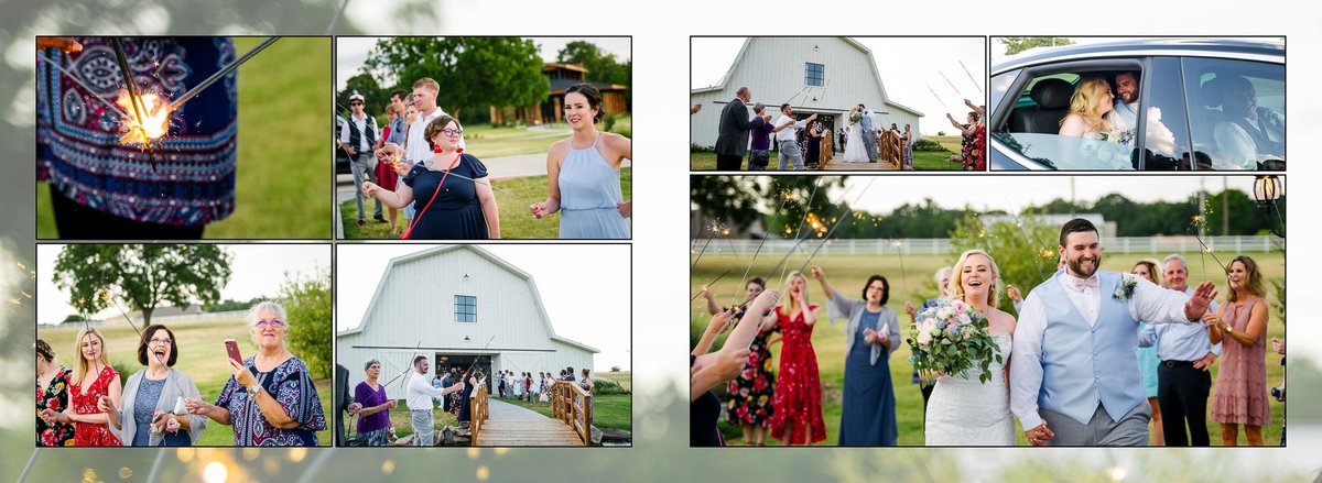 Wedding at The Morgan Creek Barn in Aubrey, Texas