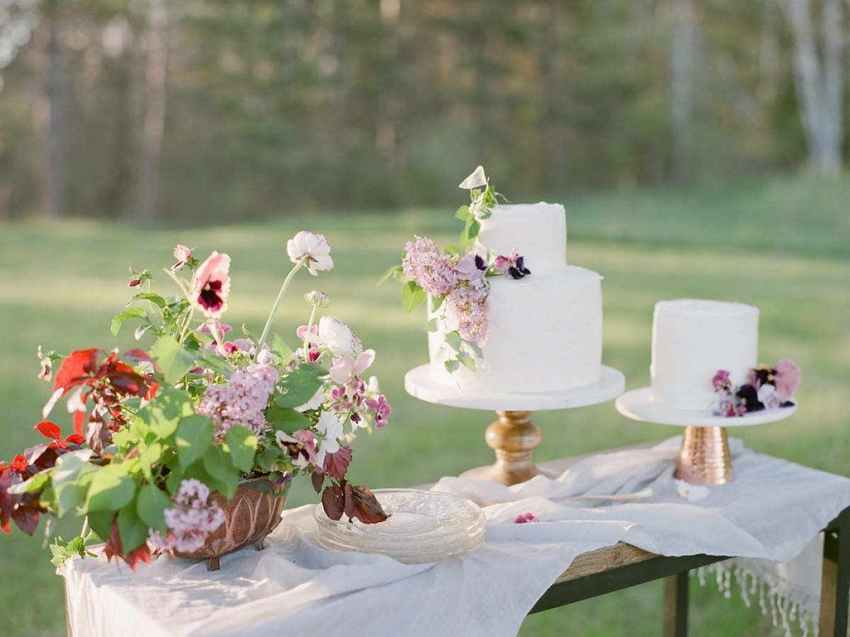 purple-rustic-wedding-cake