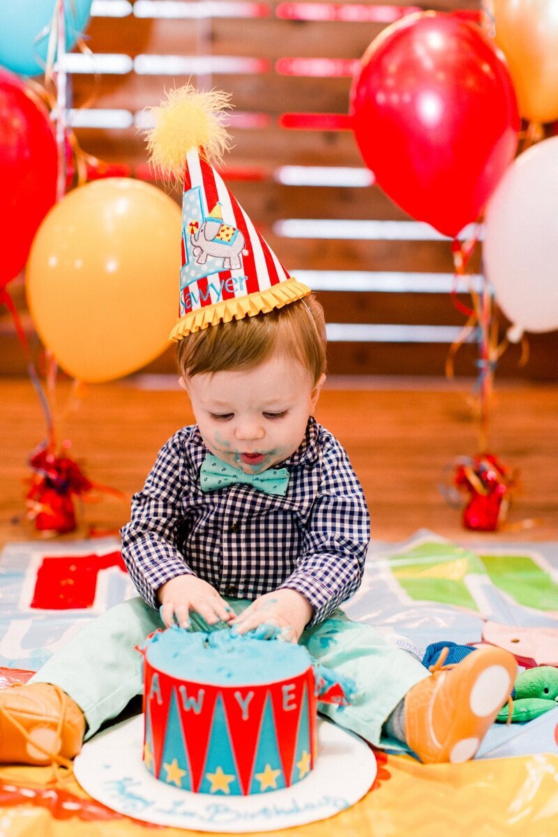 Circus Themed 1st Birthday Indianapolis Party Planner_0140