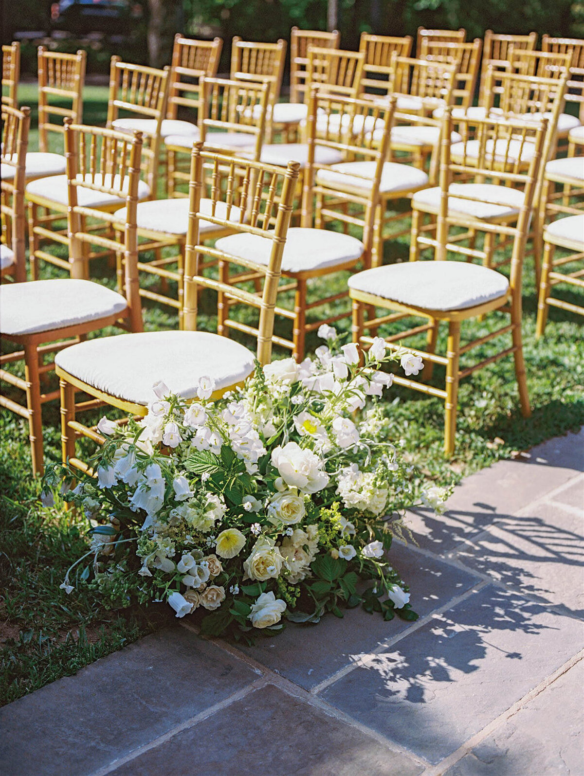 Chairs with florals at goodstone inn