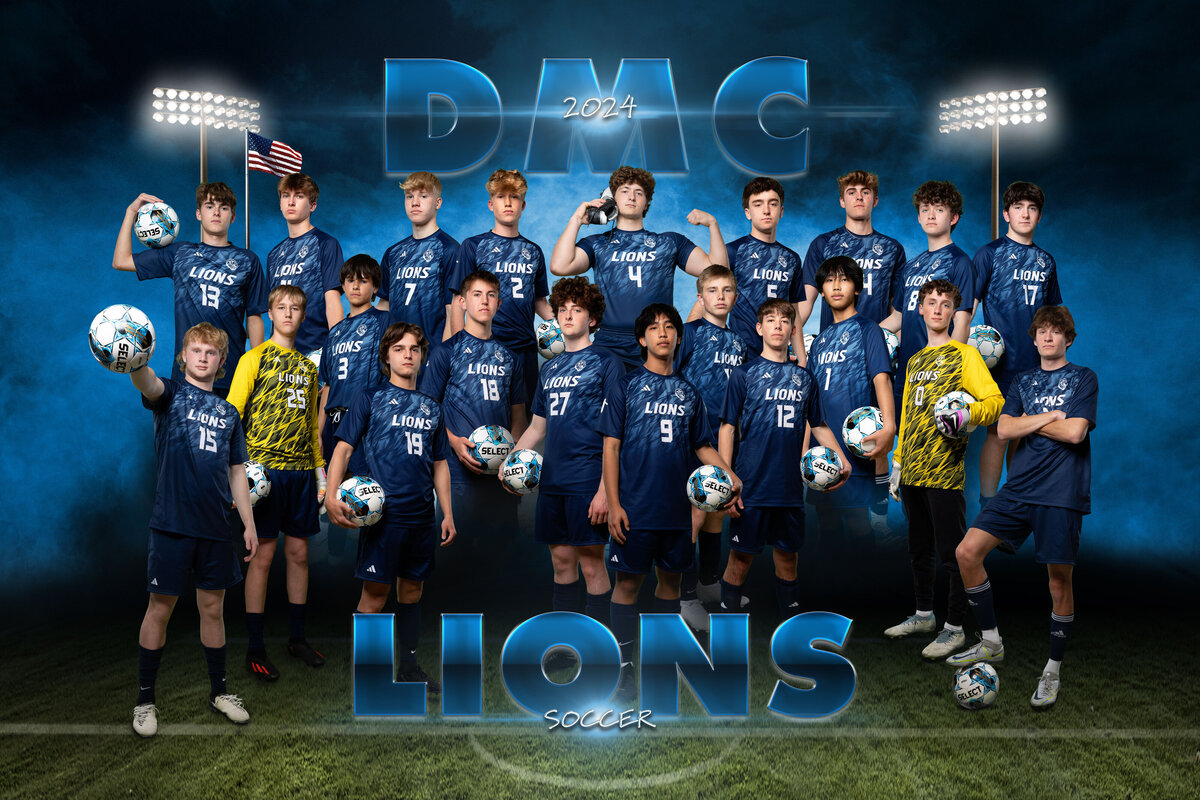 DMC Boys Soccer Composite Team web 1 Poster copy