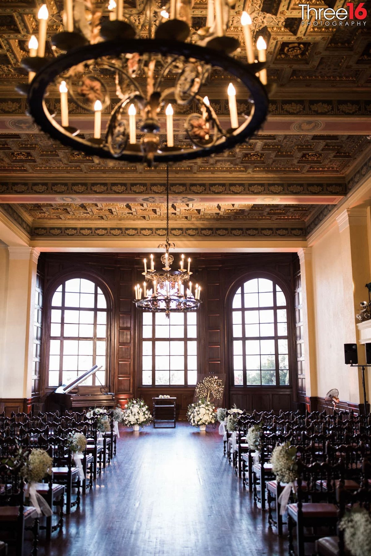 Ebell of Los Angeles Ceremony setup