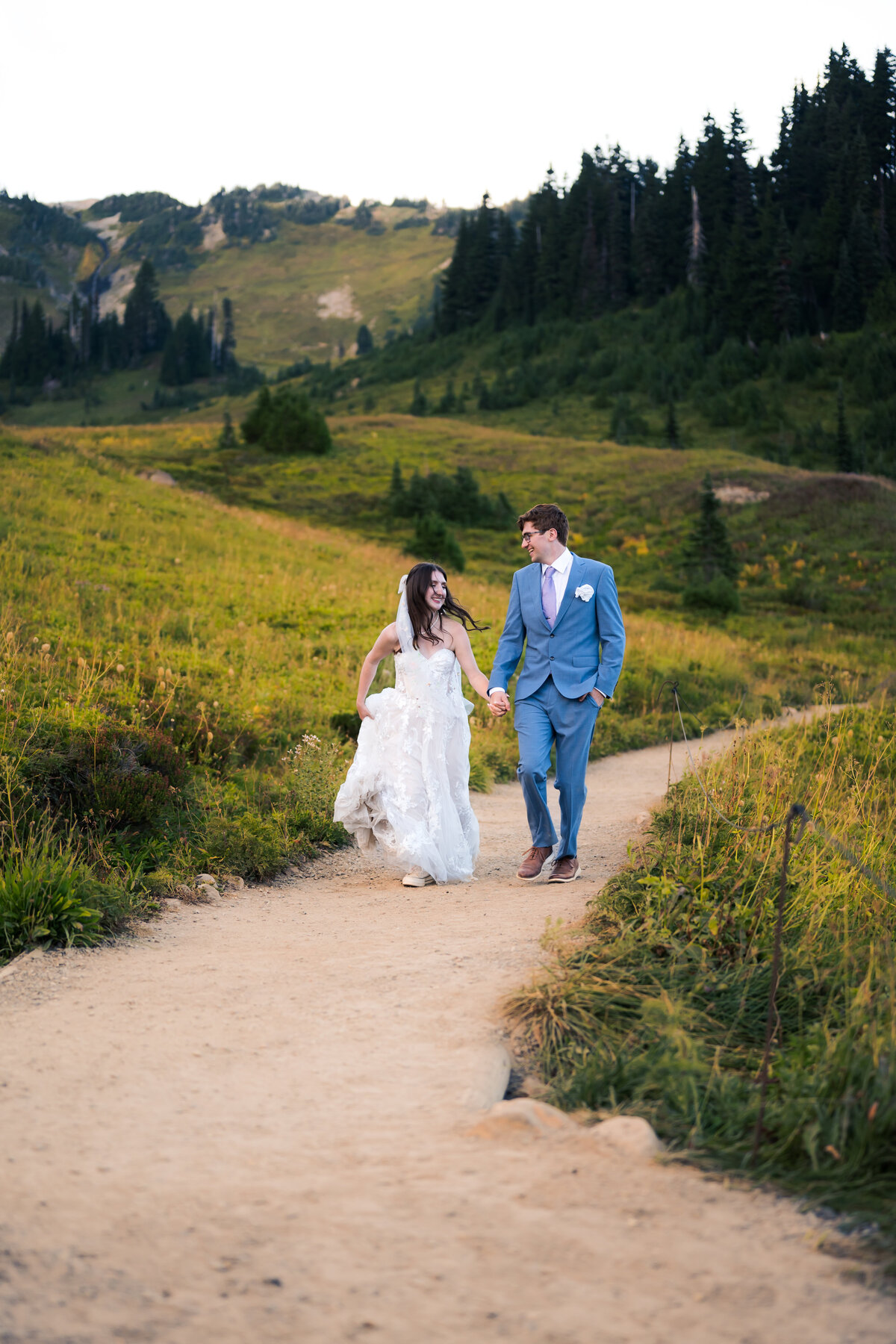 Mt Rainier National Park Elopement Photographer