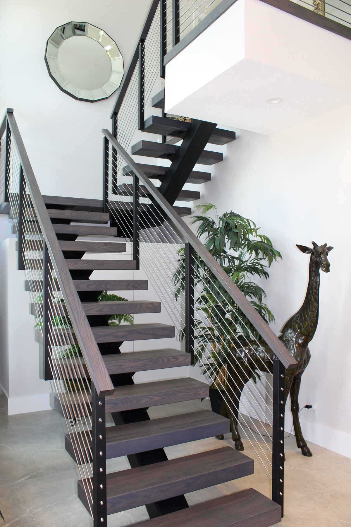 Open stairs