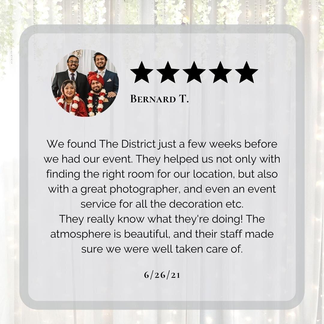 Customer testimonial: Praising the Clearwater venue's exceptional event planning assistance within a tight timeframe and dedication to perfection for their special occasion.