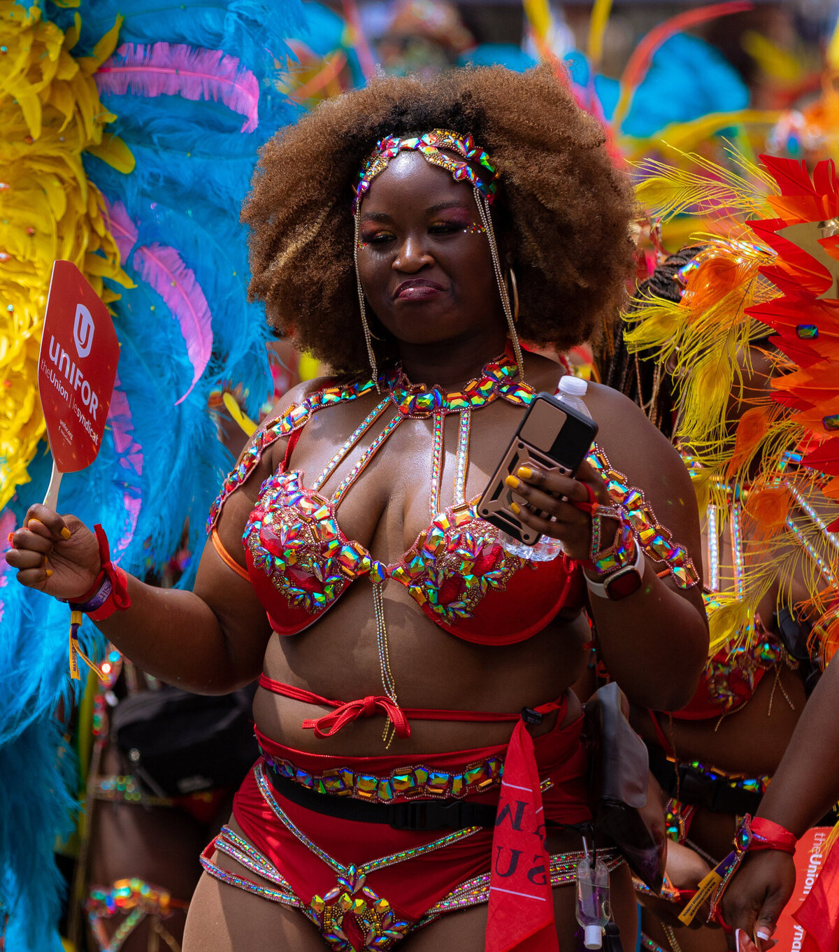 Photos of Masqueraders from Toronto Carnival 2023 - Sunlime Mas Band - Medium Band of The Year 2023-183