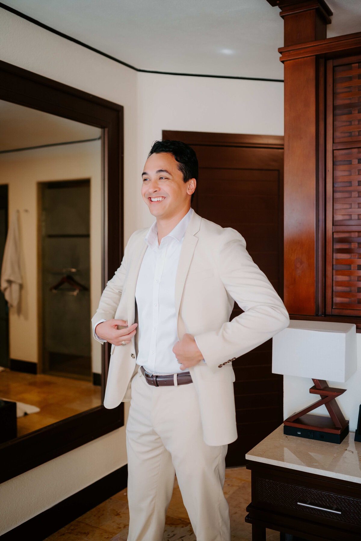 Dreams Riveria Maya Wedding - Bruich Wedding - GROOM GETTING READY - Kyrsten Ashlay Photography-26