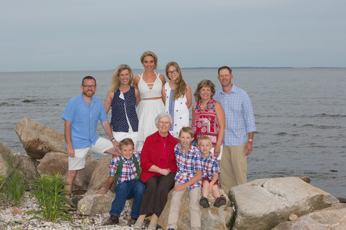 family portrait at Griswold Point