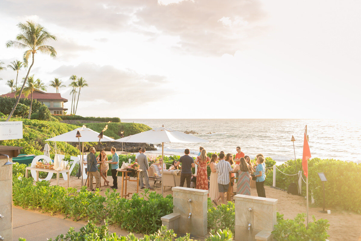 maui vow renewal after party