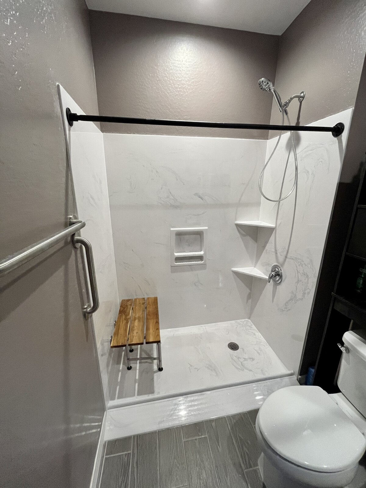 Roll in Shower After
