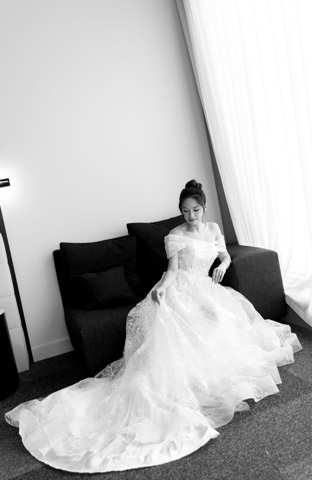 Vogue wedding photographer | Montreal Editorial wedding photographer | luxury moment photography-9725