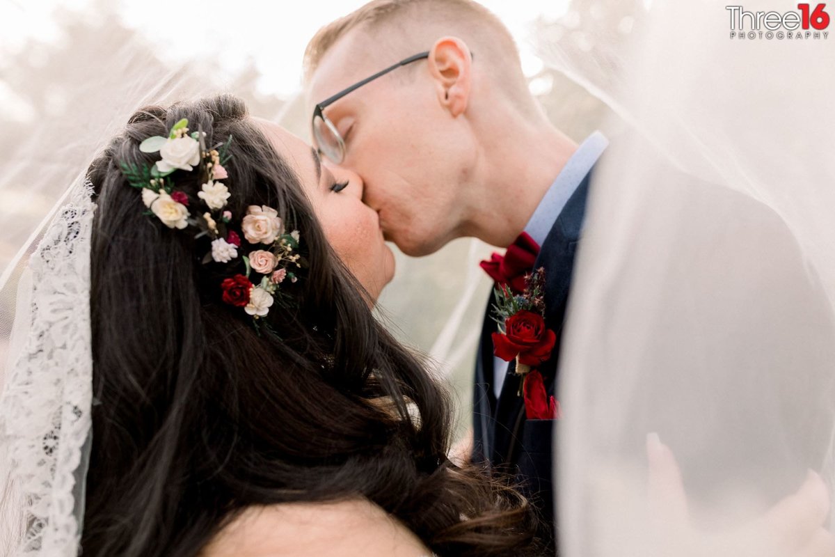 First kiss between Husband and Wife