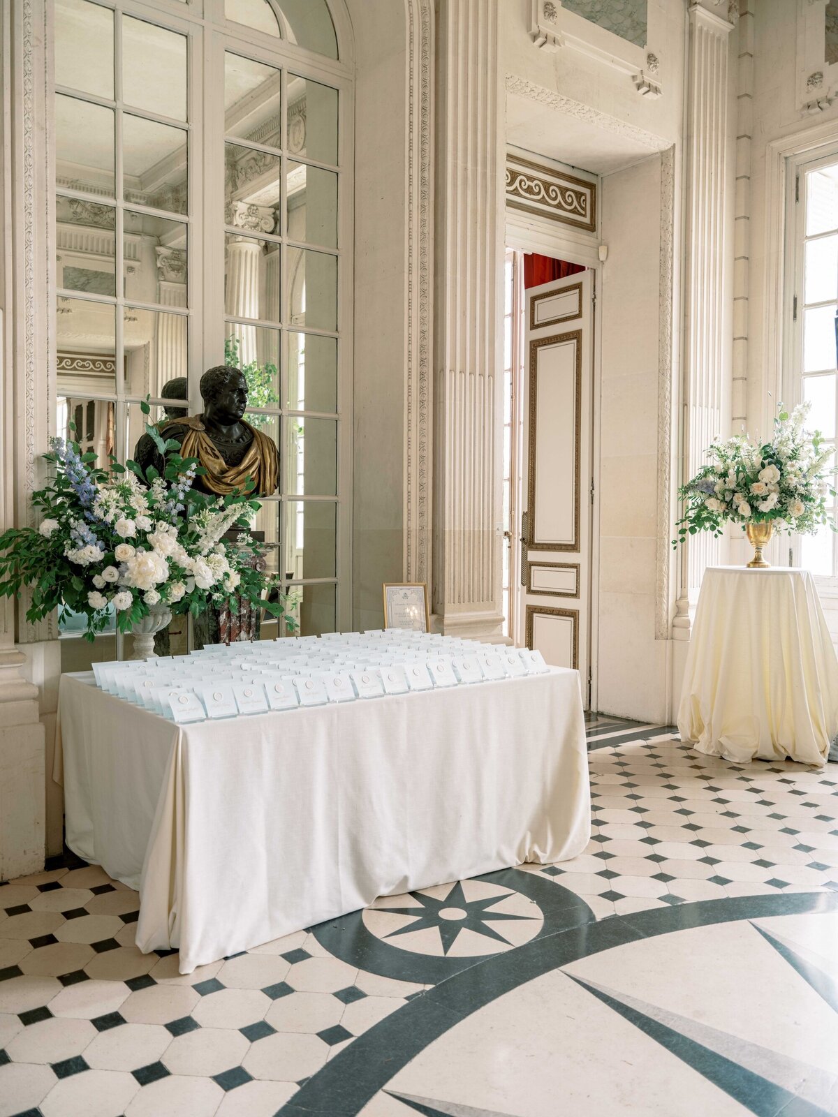 Chateau de Baronville wedding Paris florist22