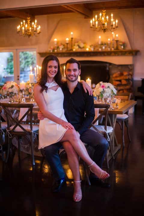 Desiree Hartsock and chris Siegfried engagement party