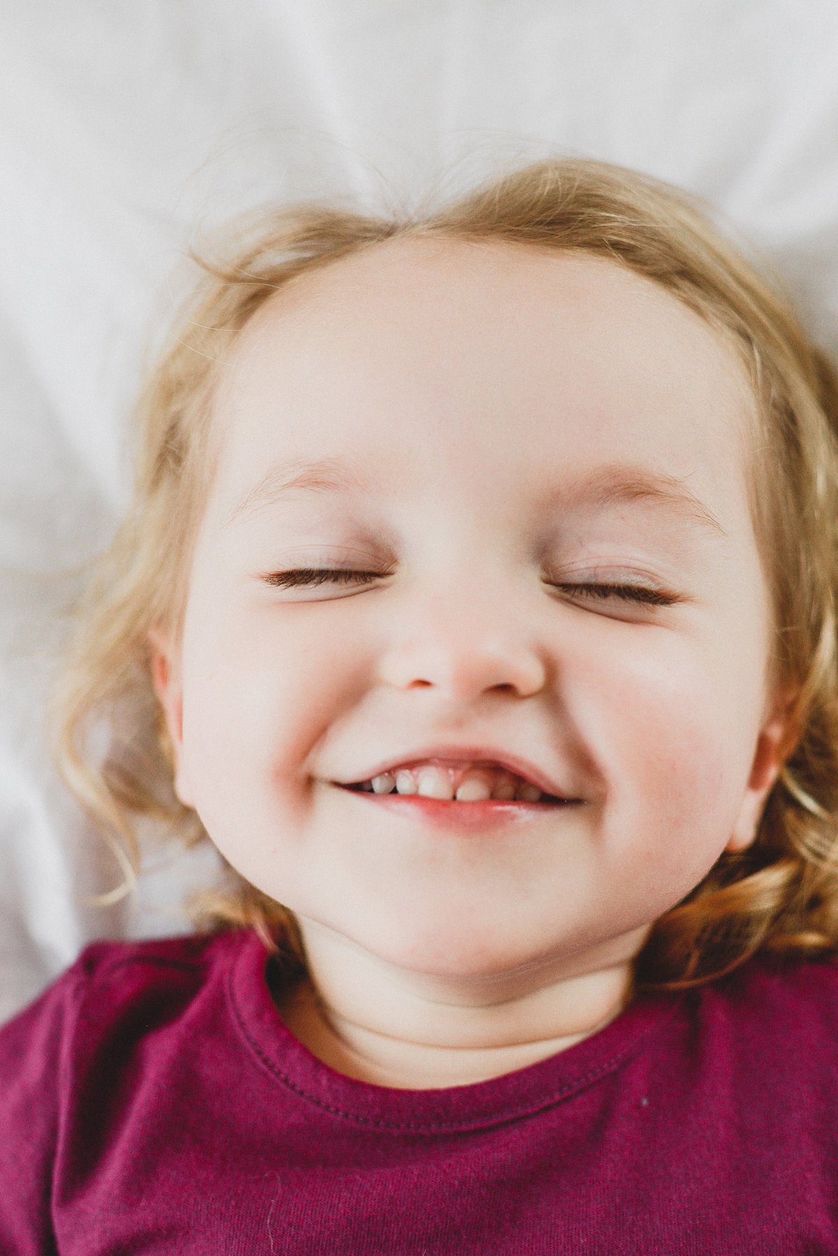 smiling toddler at Denver Photo Collective