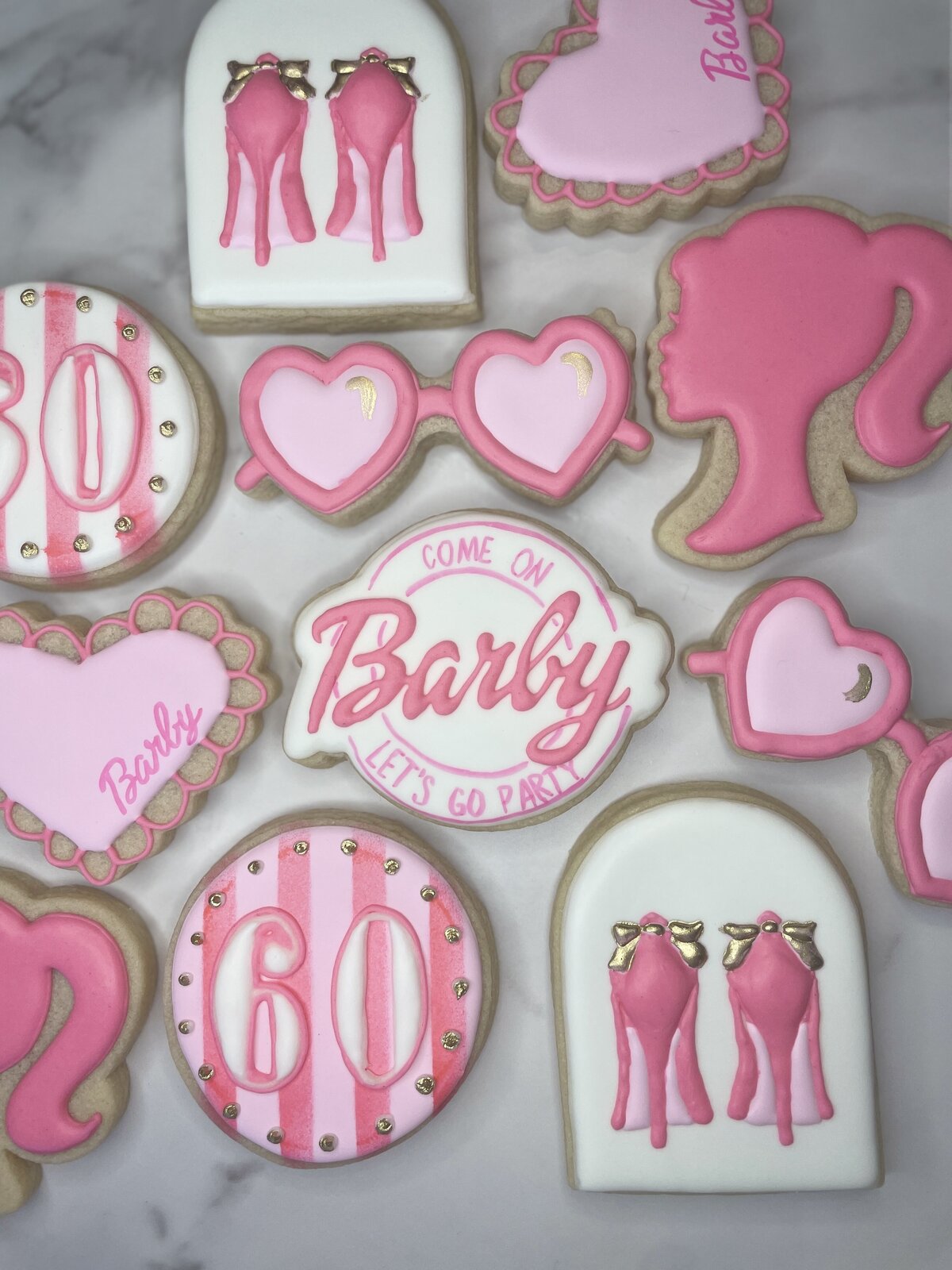 Barbie party cookies pink and fabulous in Gilbert, AZ