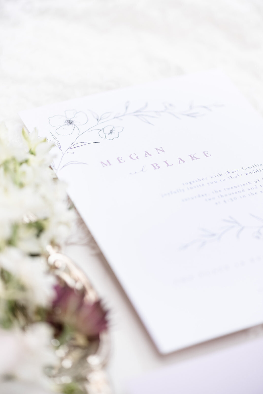 Wedding invitations, Light and airy wedding photography by the Best Boise Wedding Photographers