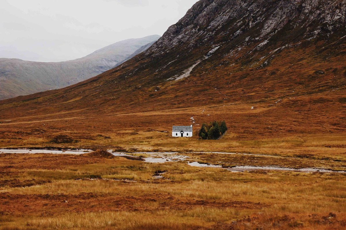 photo of tiny house in the middle of nowhere