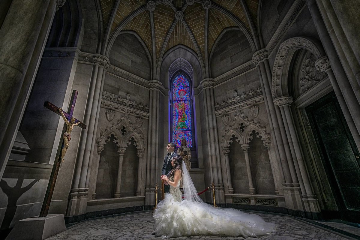 NJ Wedding Photographer Michael Romeo Creations newar church