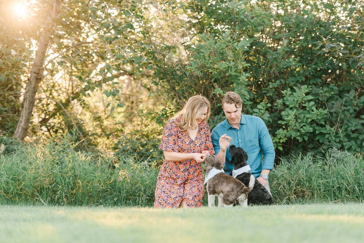 Edmonton-Wedding-Photography-Engagement-with-dogs-3