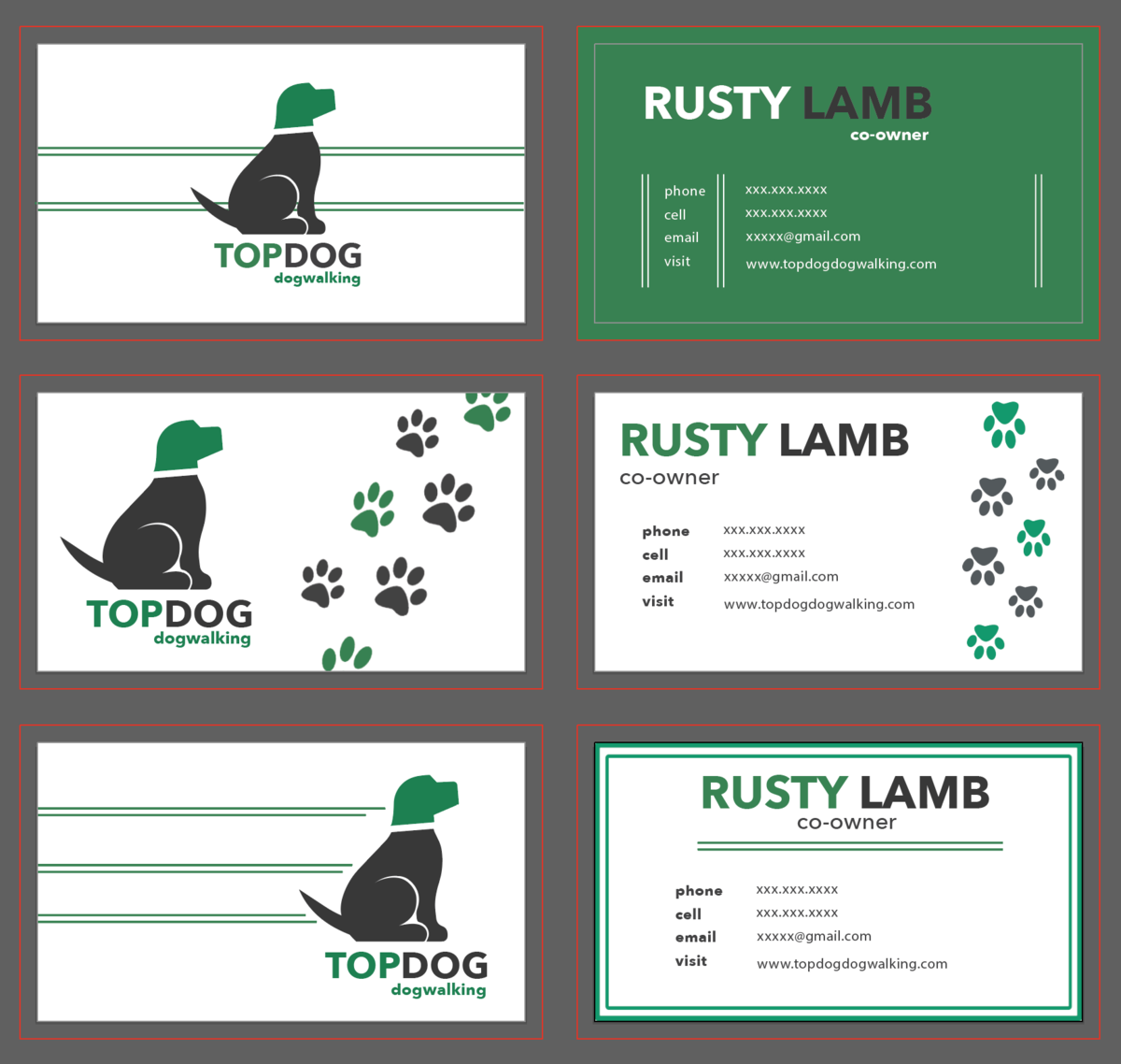 TD Business cards
