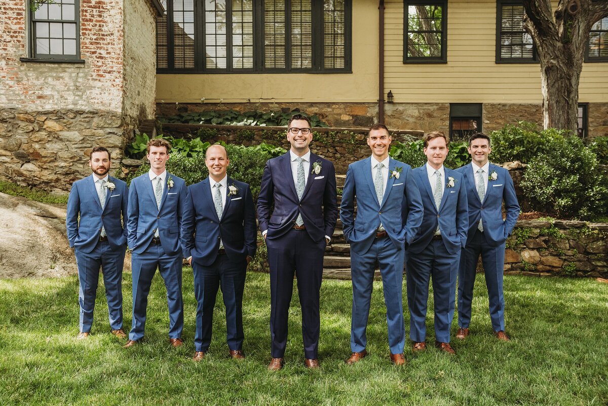 Event-Planning-DC-Wedding-Middleburg-VA-Redfox-Inn-groomsmen