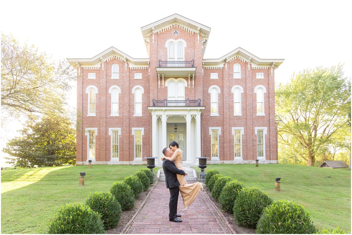 Engagement Session at White Hall in Richmond, KY