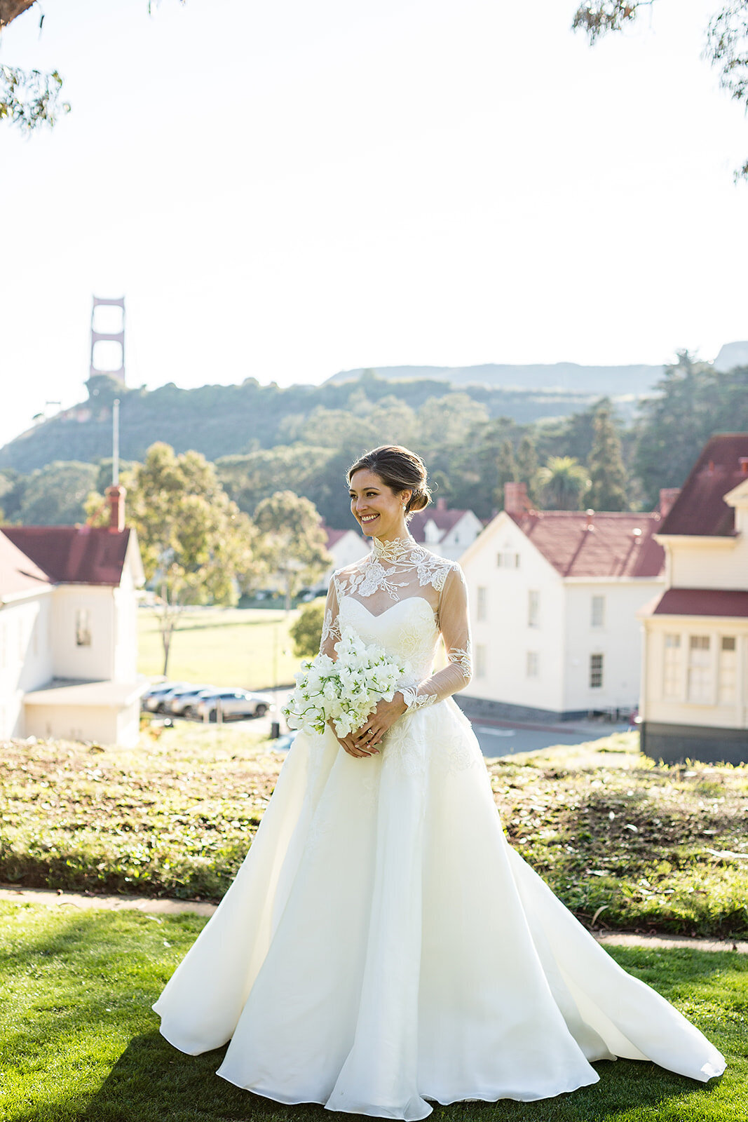 Cavallo Point Wedding Bride