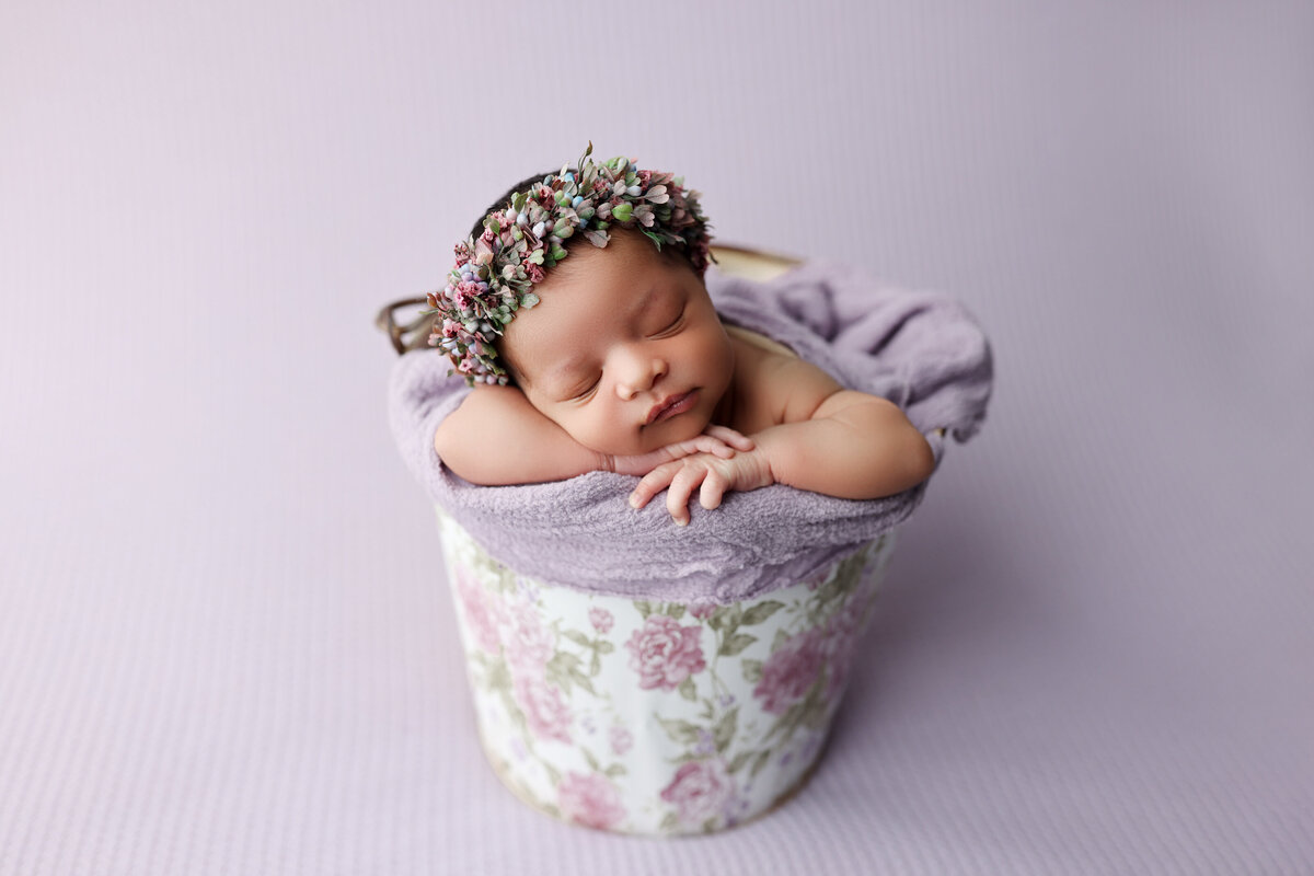 Newborn Bucket Lavender