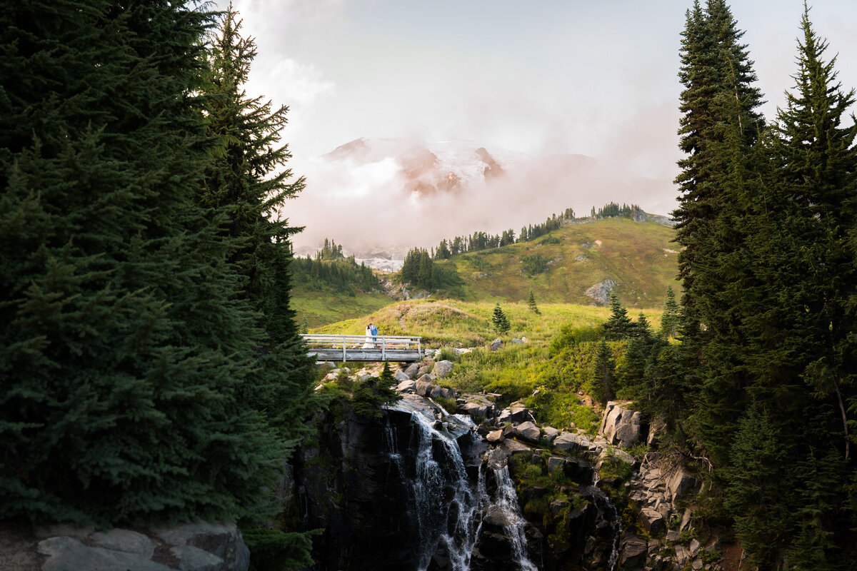 Mt Rainier National Park Elopement Photographer