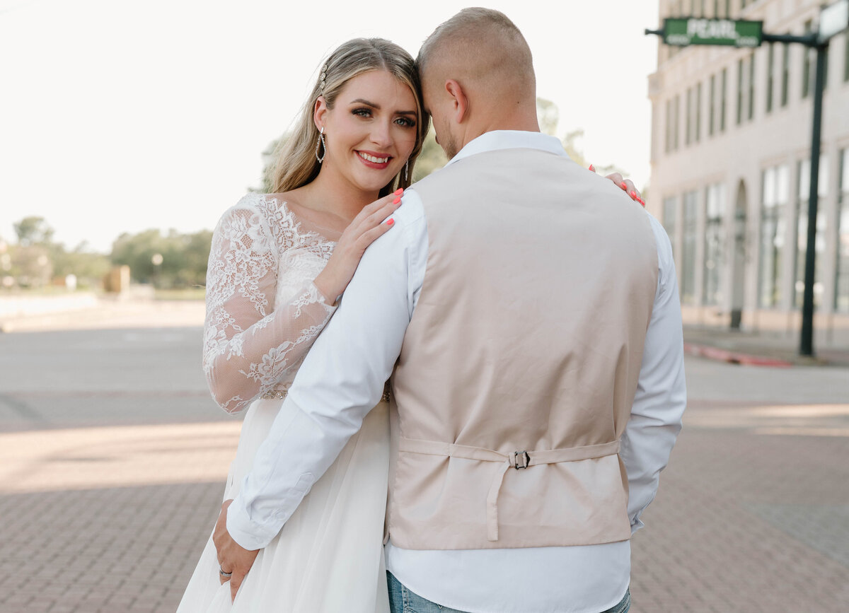 Downtown Beaumont Texas_Bridal Couple Session_Courtney LaSalle Photography-3