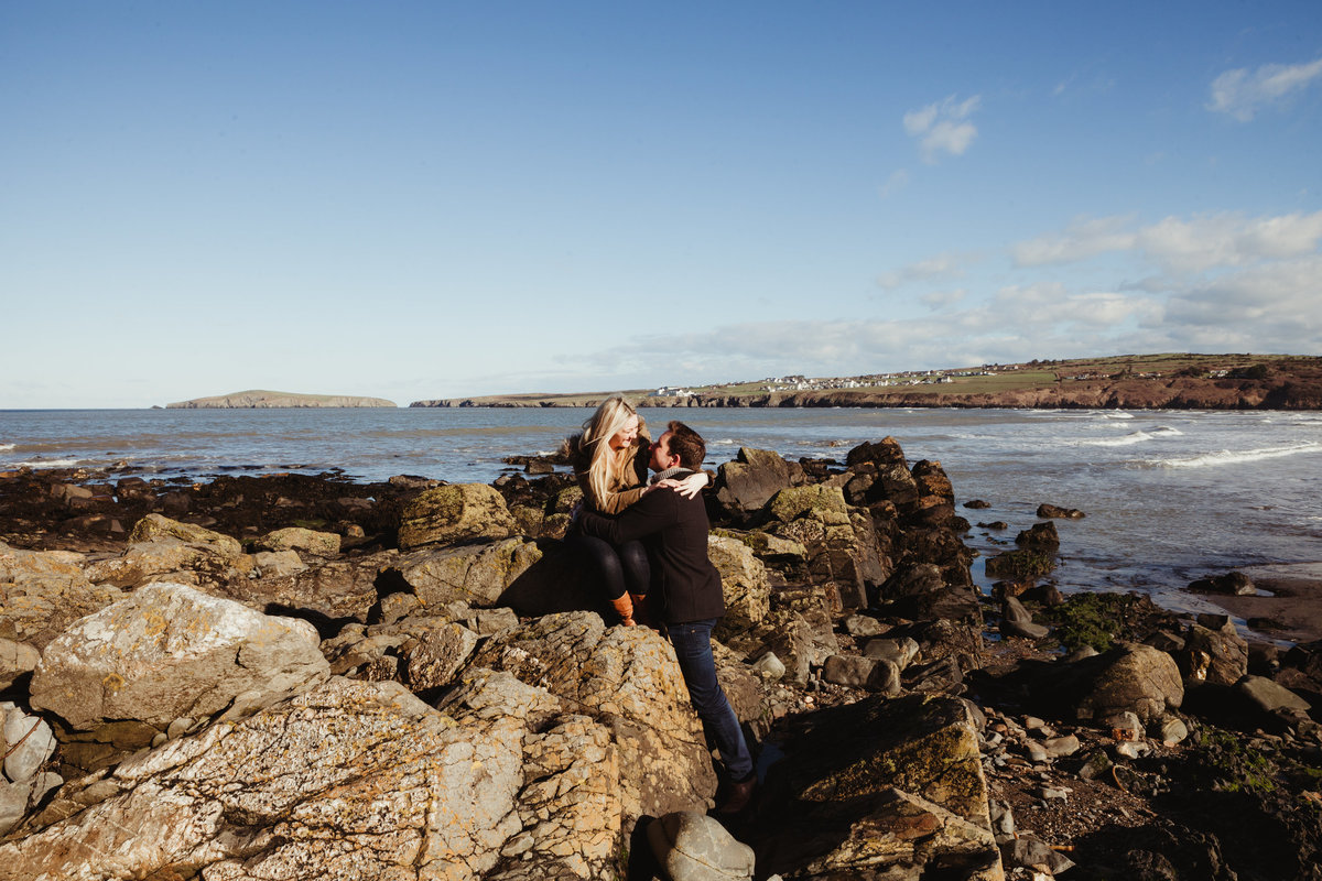 beach wedding, engagement photos