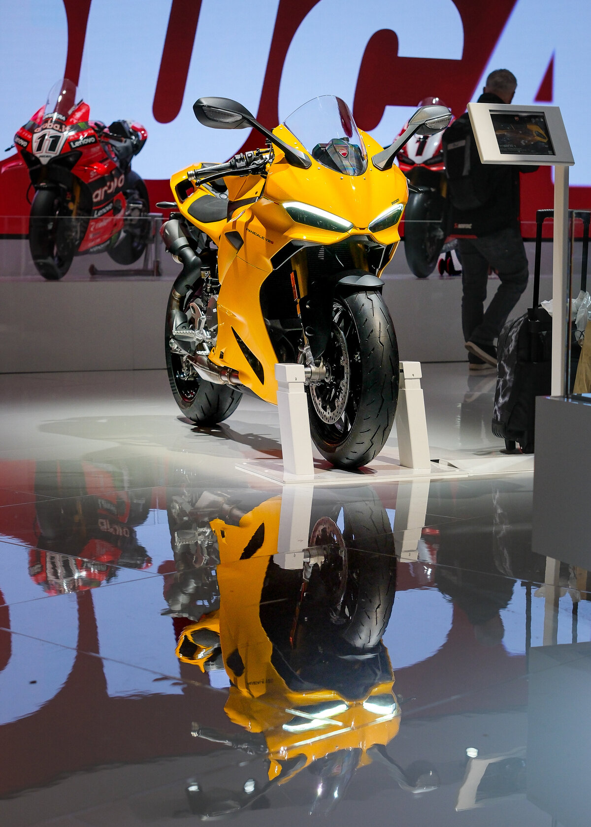 Yellow Panigale V2 