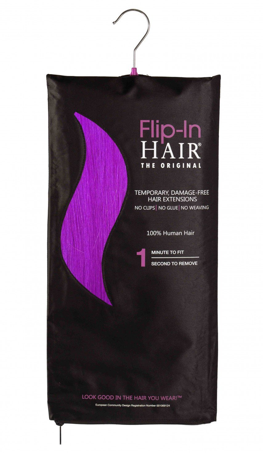 Flip-In Hair Original Purple
