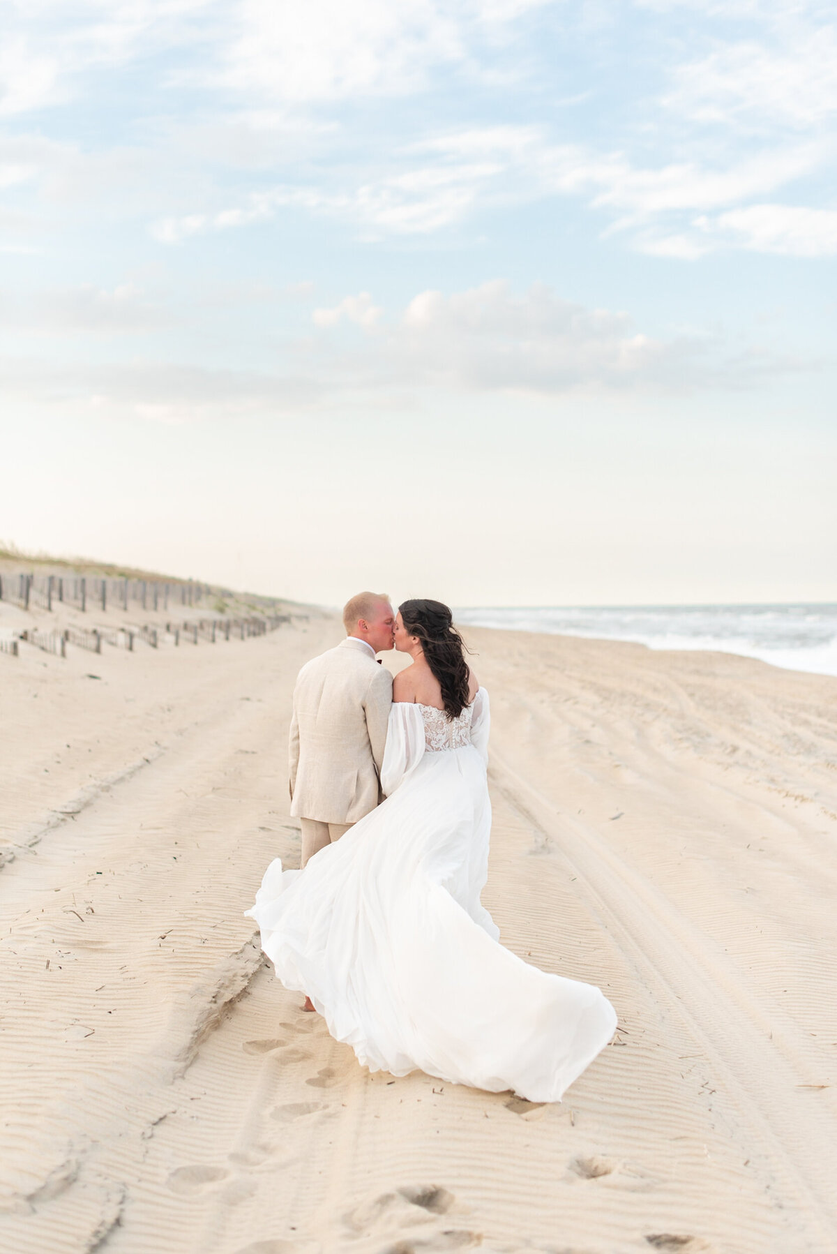 Sophie and Zach Nags Head Beach Wedding SP-043