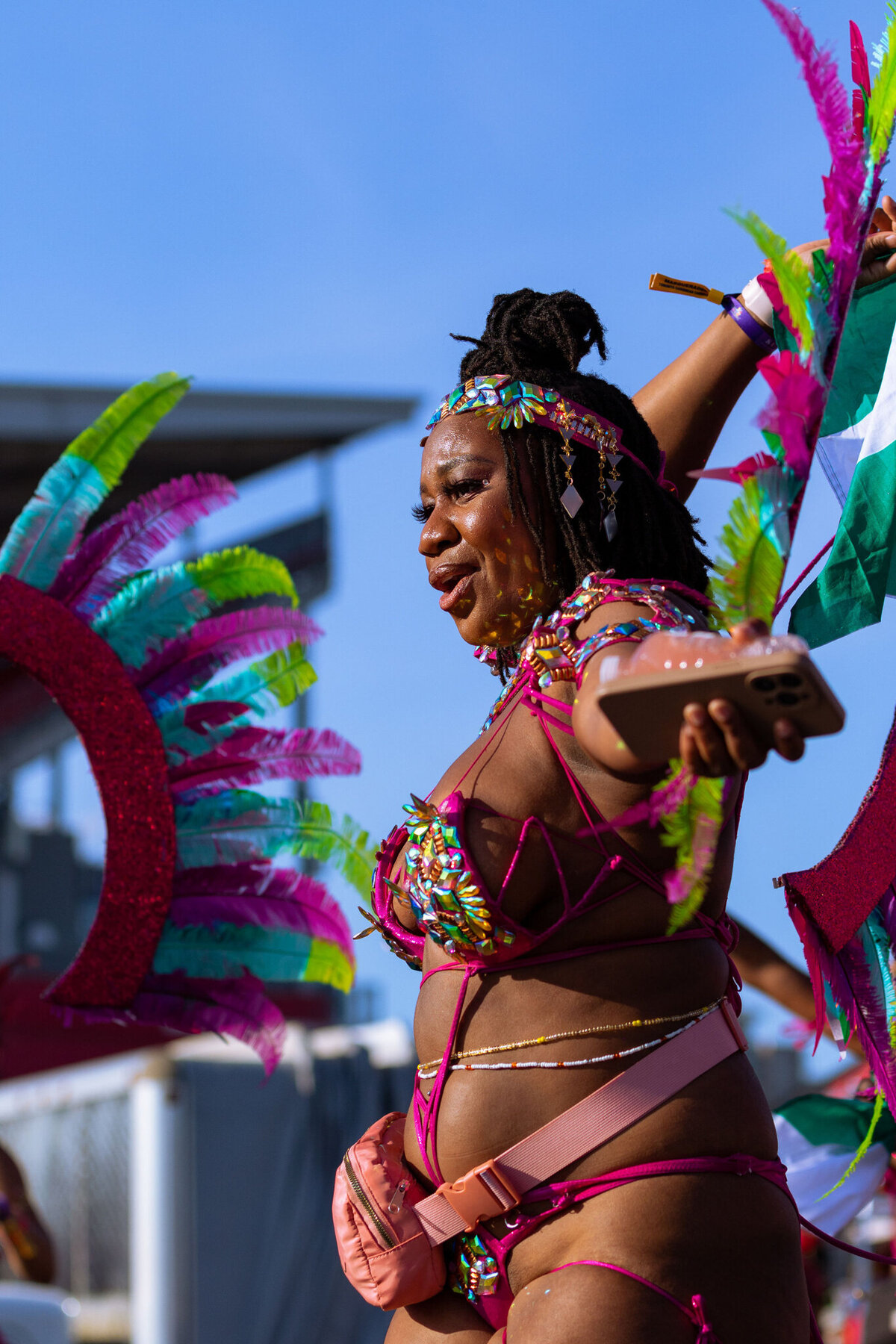 Photos of Masqueraders from Toronto Carnival 2023 - Sunlime Mas Band - Medium Band of The Year 2023-009