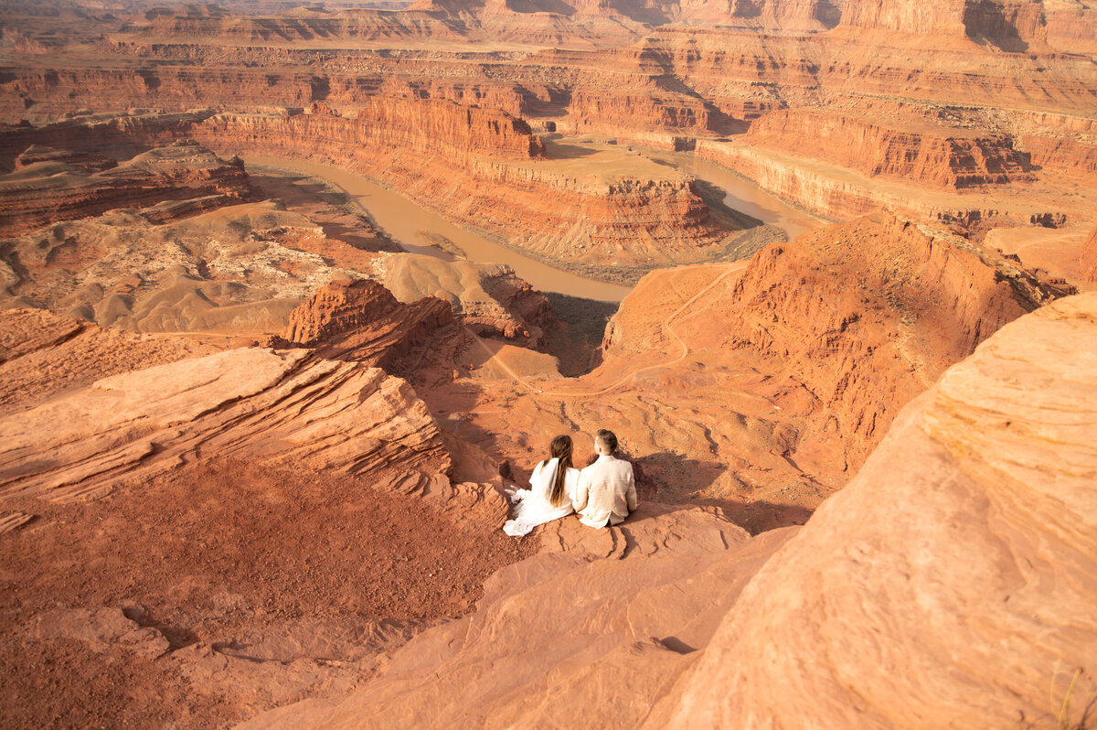 MOAB Utah Dead Horse State Park Elopement and Wedding Photographer