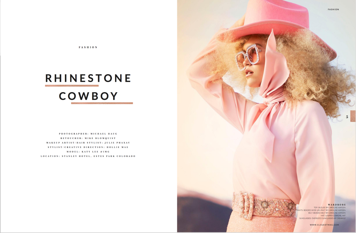 Rhinestone Cowboy Editorial