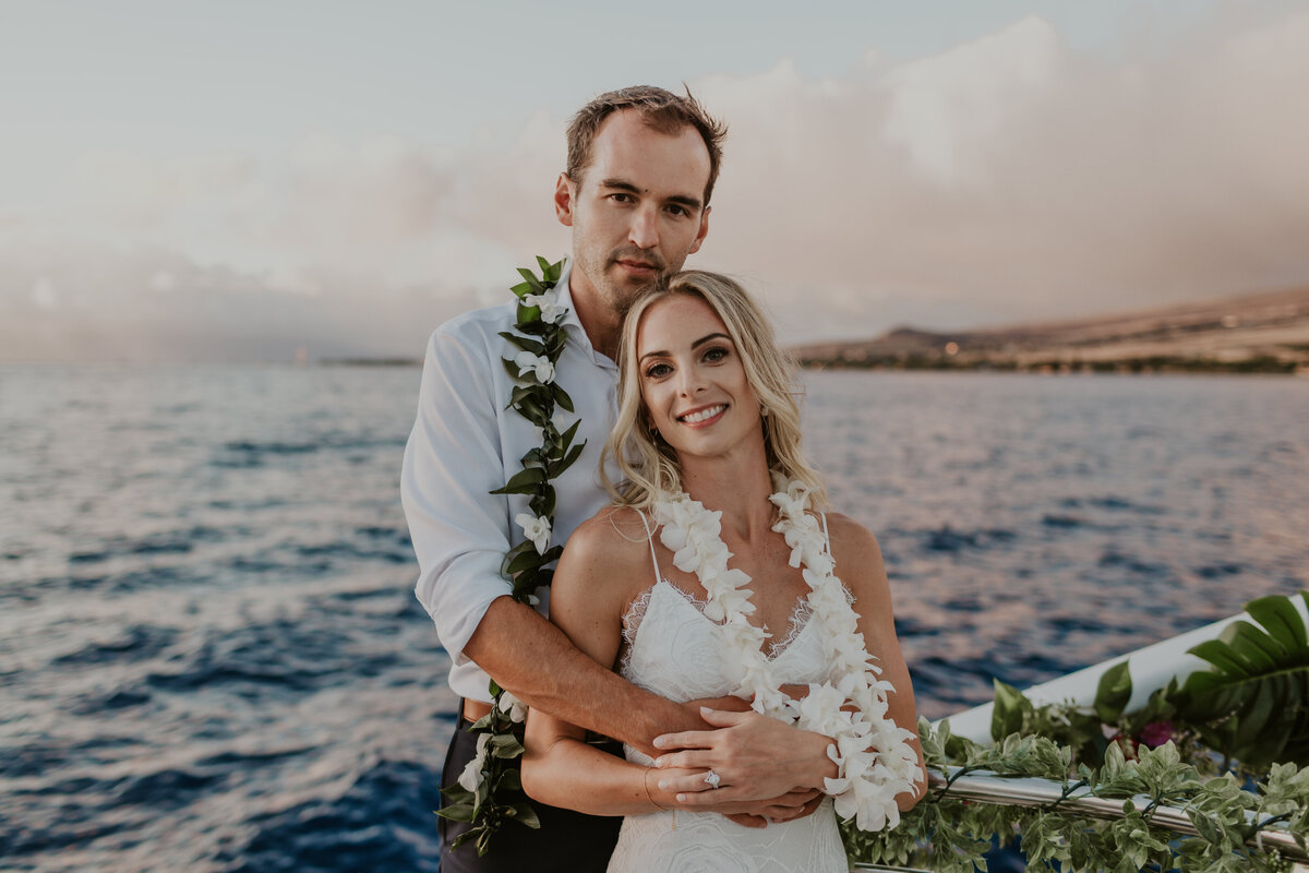 Trilogy Maui Boat Wedding