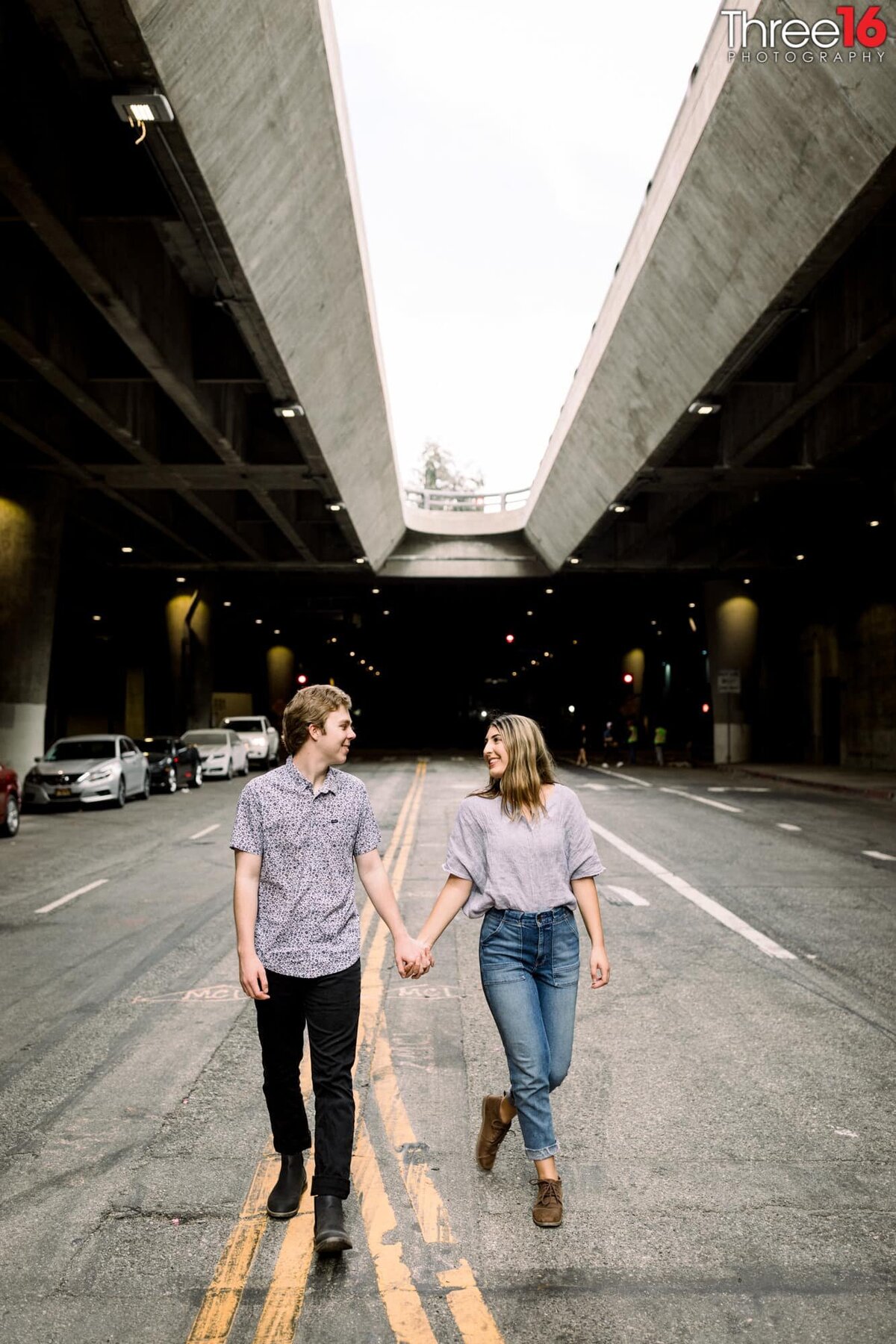Lower Grand Avenue Engagement Los Angeles Photography 09