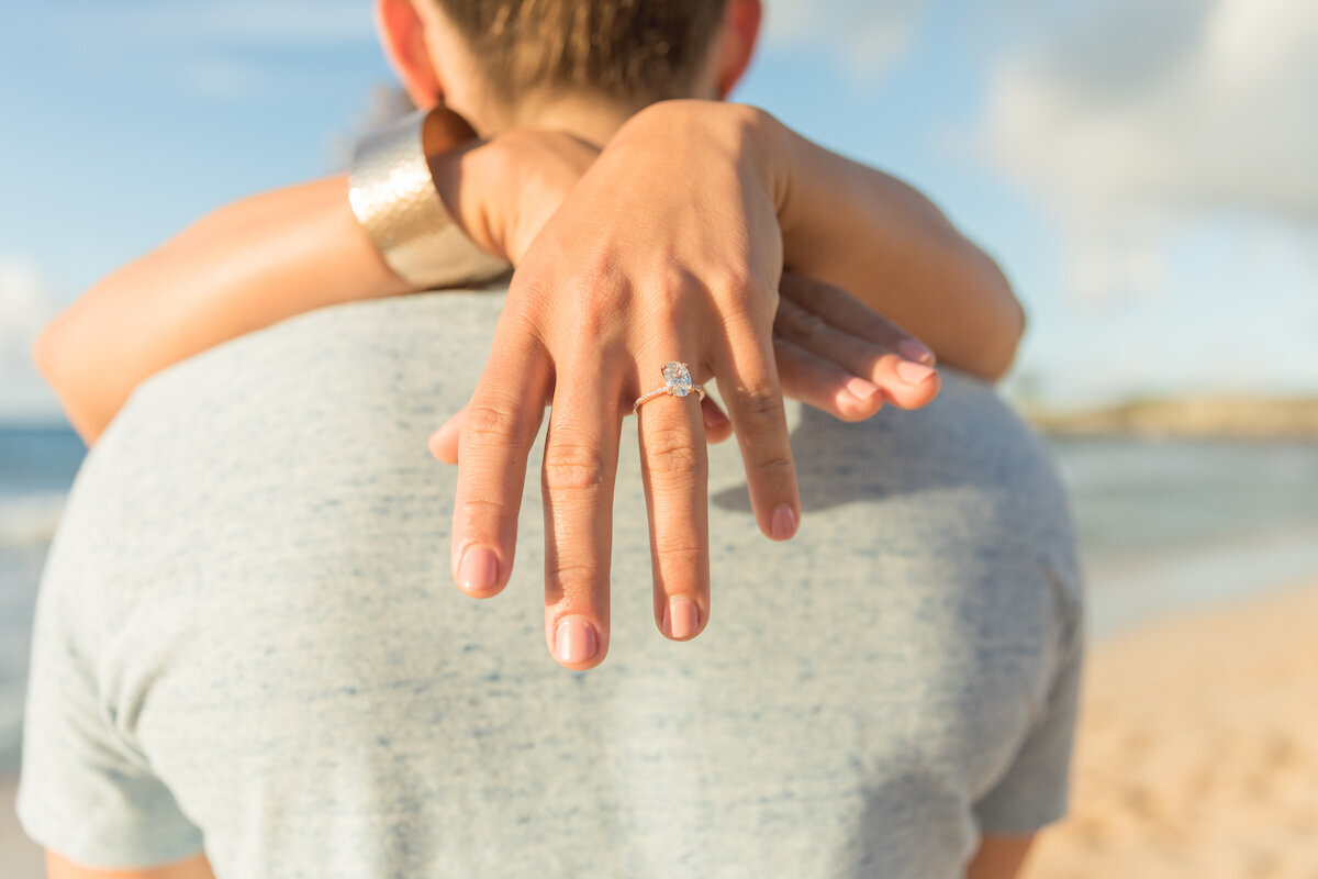 Maui Proposal ring shot