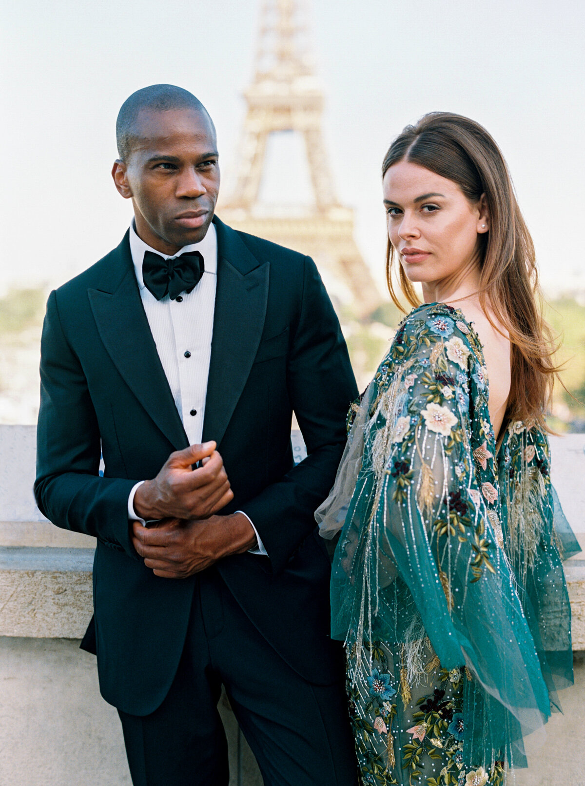 Paris Eiffel Tower Wedding Photography Shooting - Janna Brown