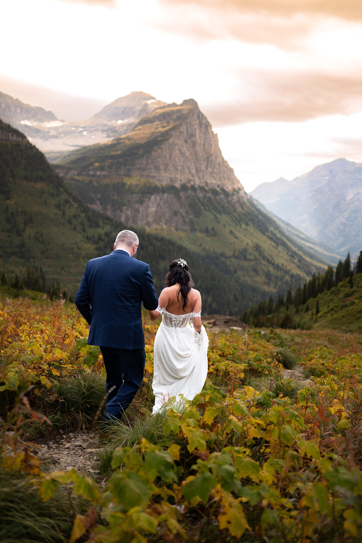Glacier National Park Montana Elopement and Wedding Photographer
