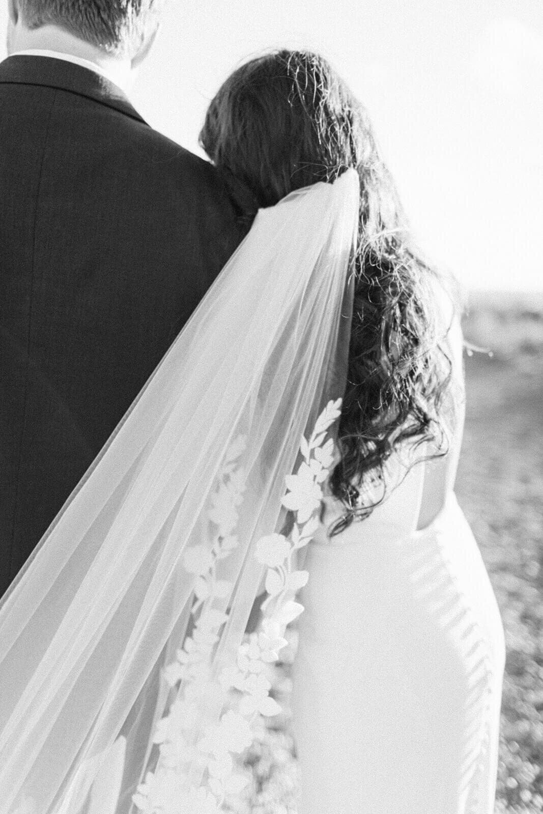 bride-and-groom-black-and-white-photo