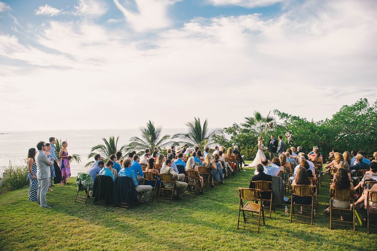 sayulita ceremony site Villa del Osos wedding in Mexico