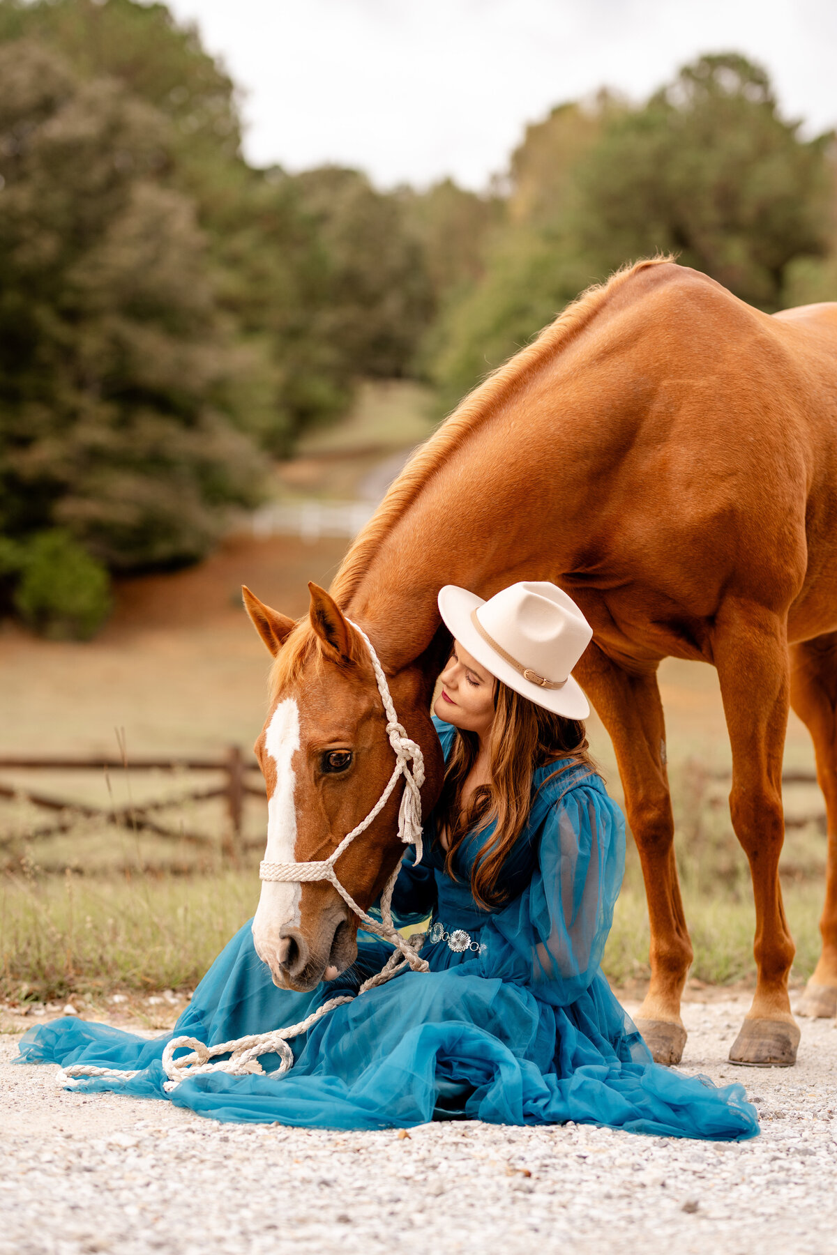 Equine photographer near Tuscaloosa, Alabama takes photos of western rider and barrel horse.
