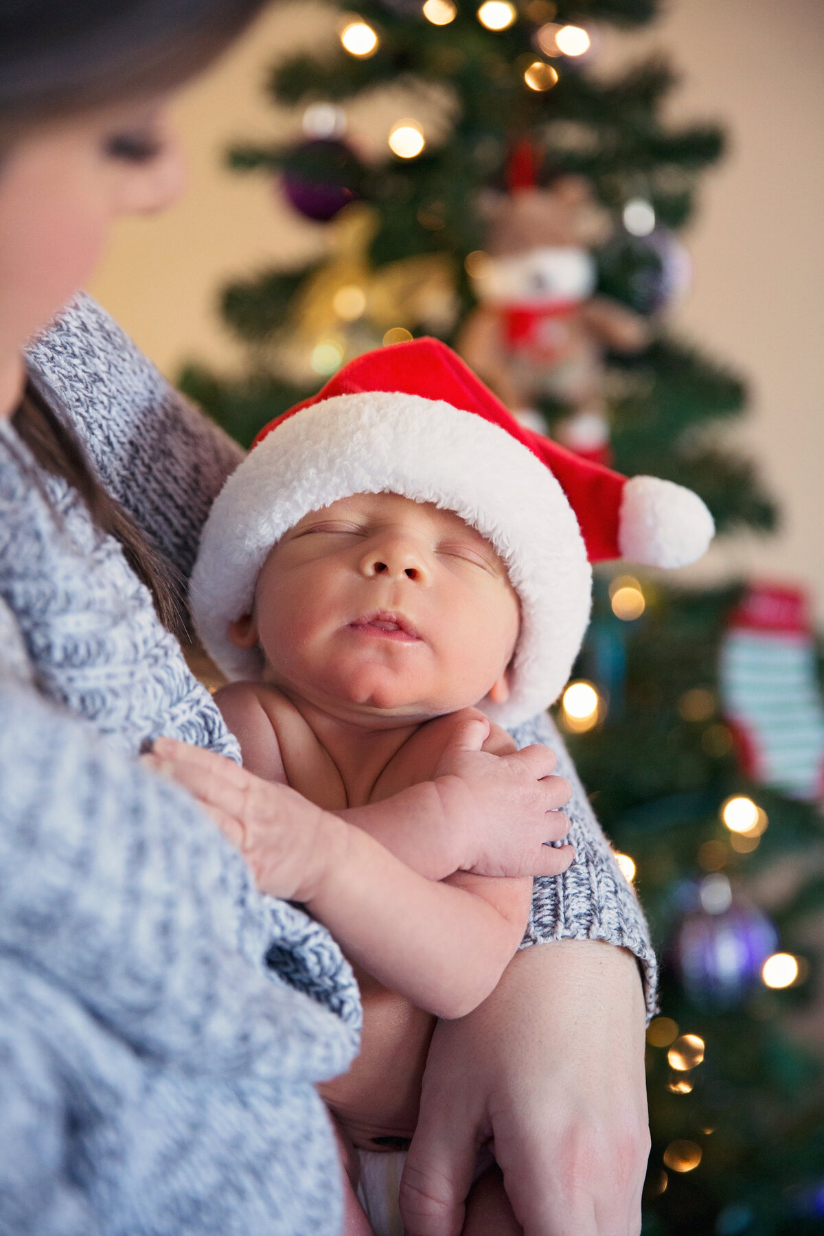 Christmas Baby Photography St. Louis Newborn Photographer