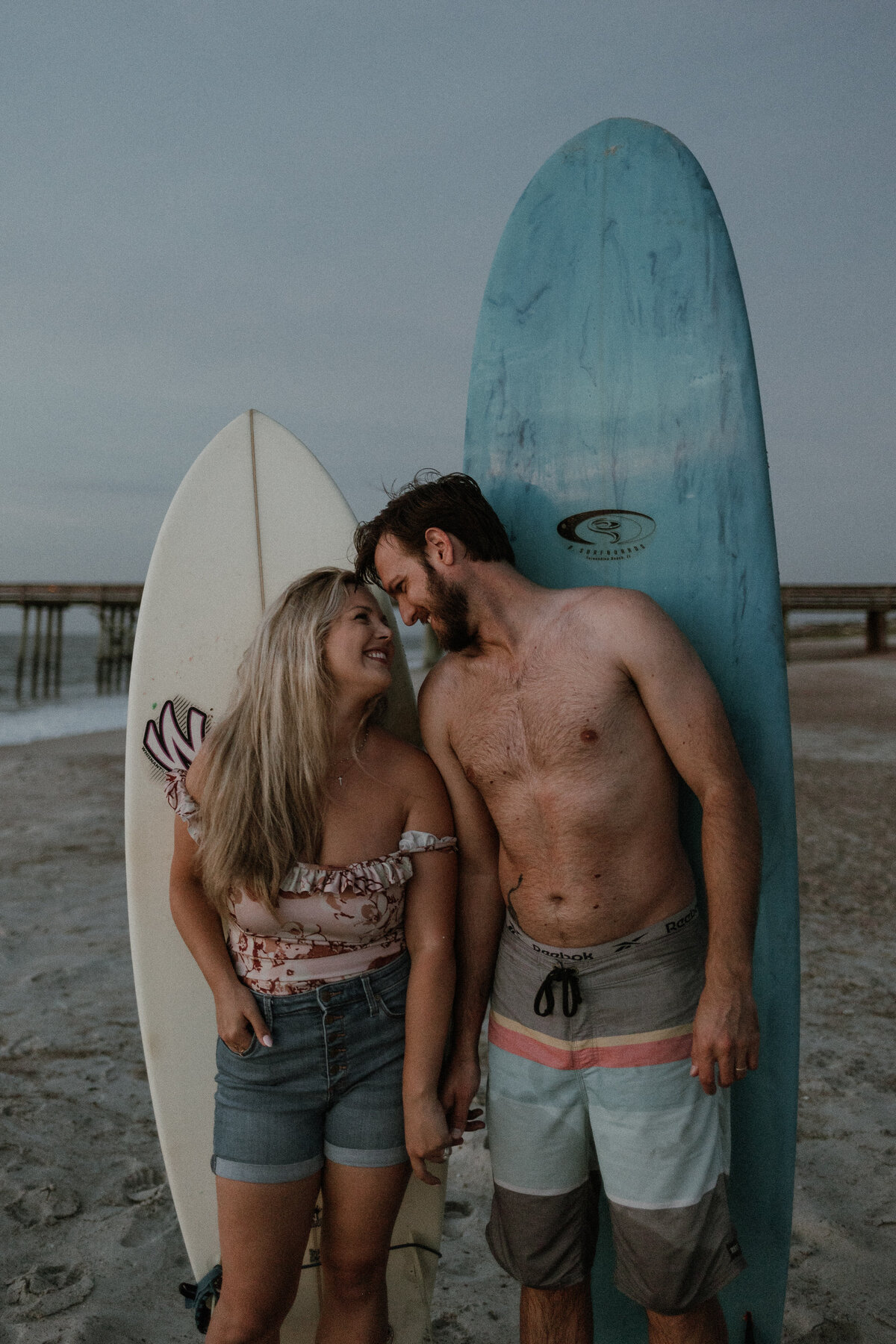 Amelia Island - Surf Couple Photoshoot-87