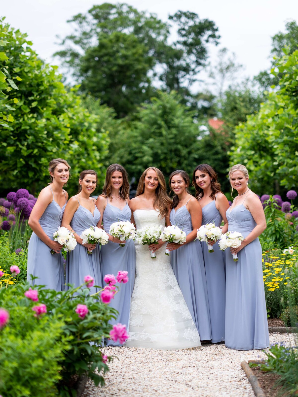 Bridal Party at Westport Private Residence Wedding