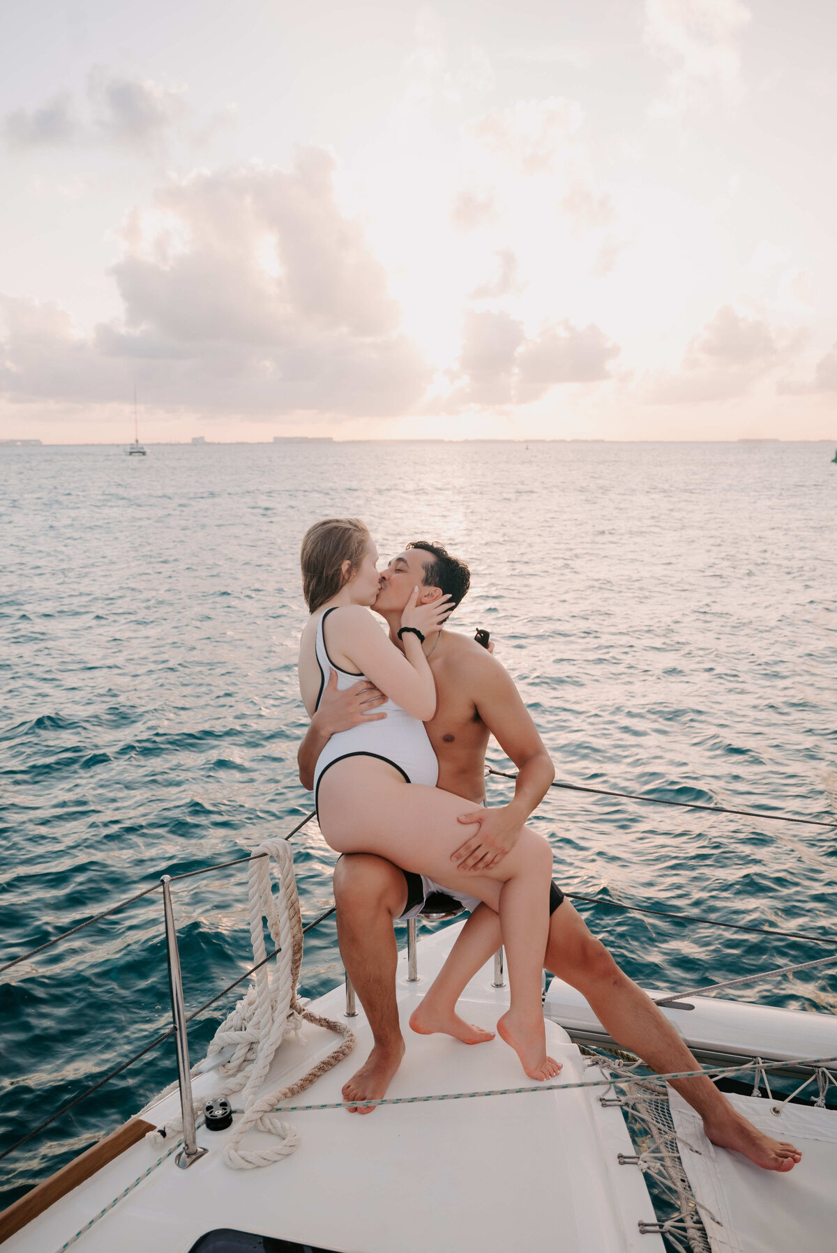 Dreams Riveria Maya Wedding - Bruich Wedding - BOAT DAY - Kyrsten Ashlay Photography-99-Edit